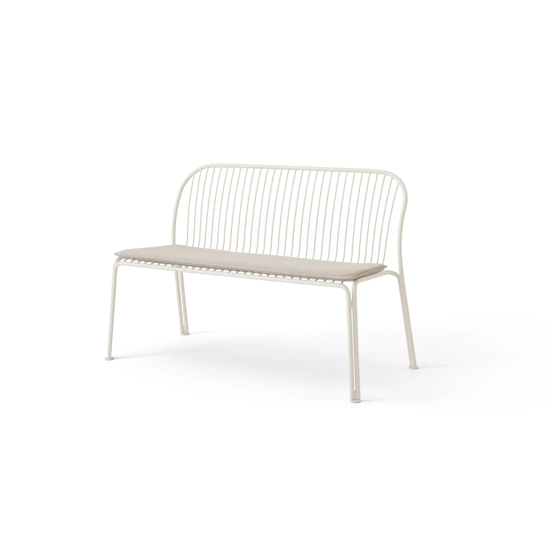Thorvald SC111 bänk, Ivory, 129 cm &Tradition