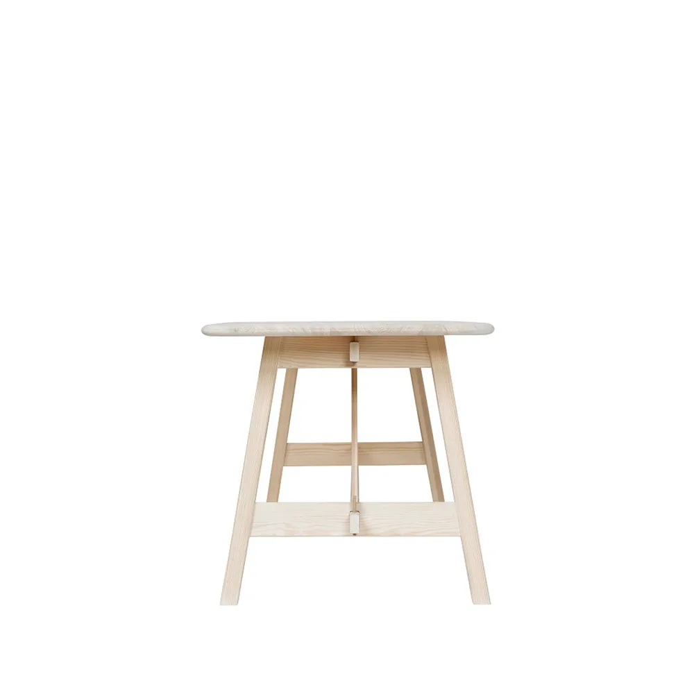 Landala matbord, Vitsåpad ek 215x75 cm Tre Sekel Möbelsnickeri