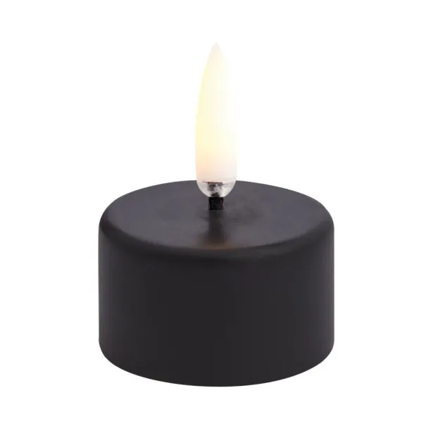 Uyuni LED Värmeljus Svart, Ø4x2,5 cm Uyuni Lighting
