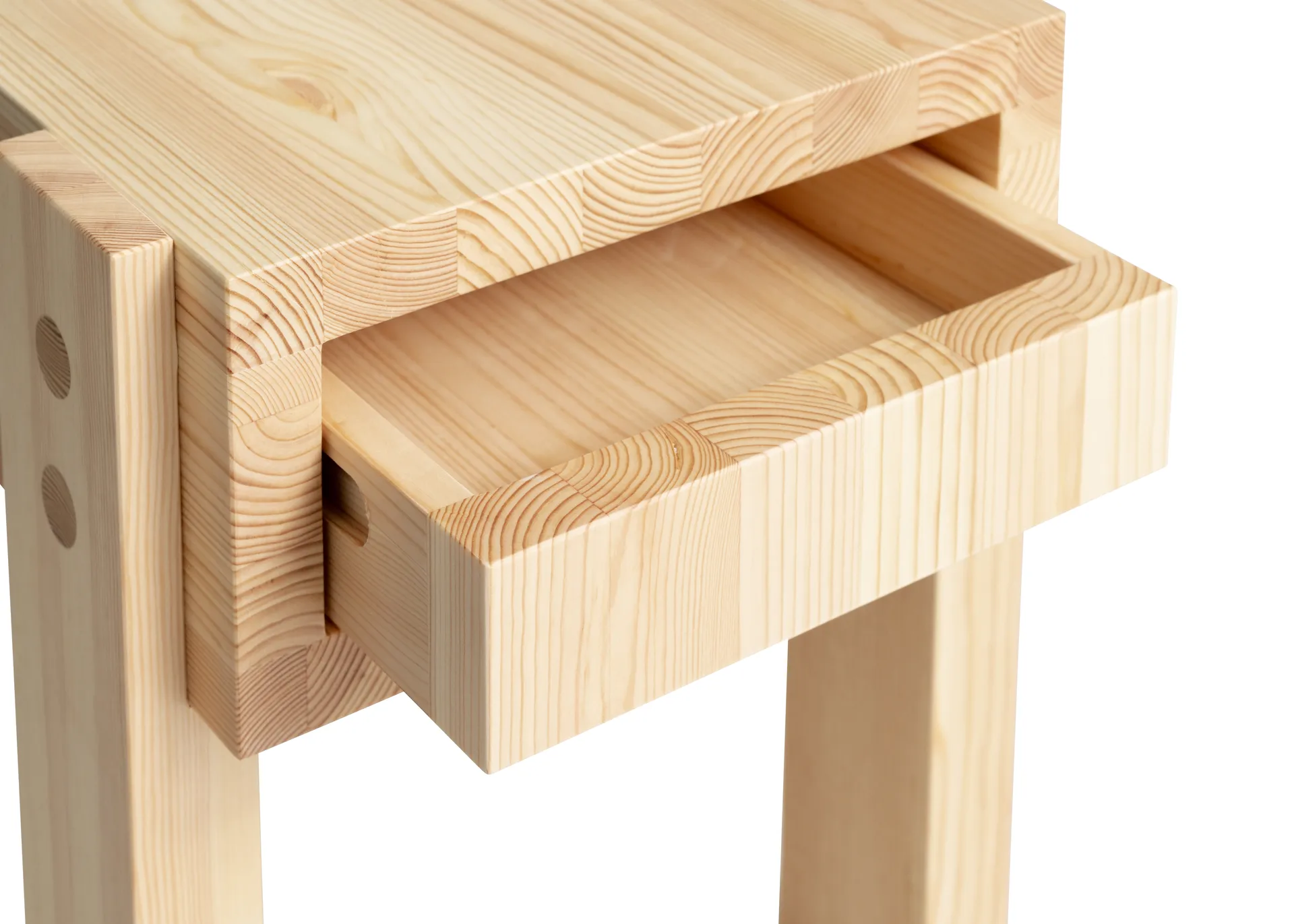 003 Stilts Side Table sidobord, Matt oljevaxad furu 40x36x45 cm Vaarnii