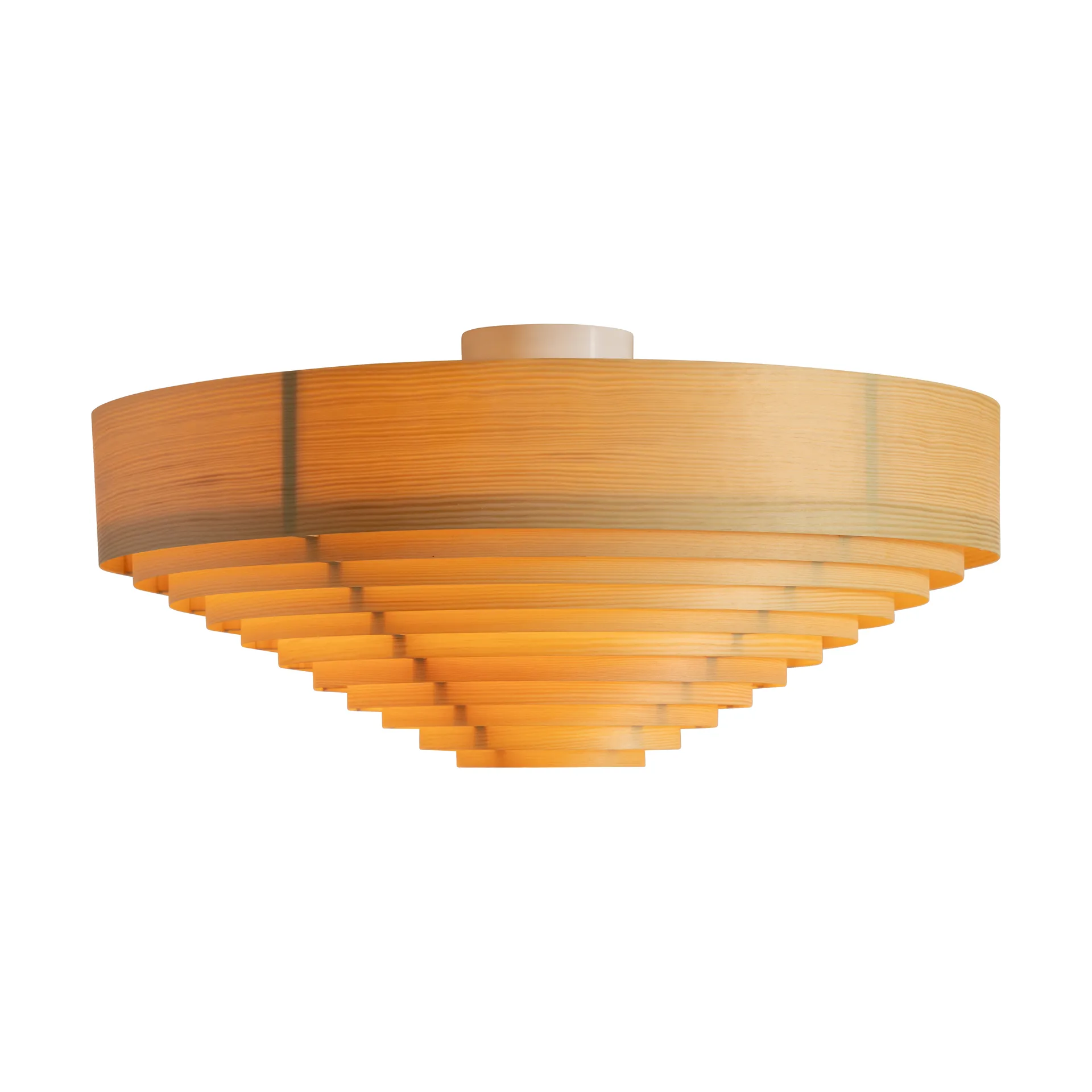 1005 Hans Ceiling Light plafond, Matt oljevaxad furu, Ø55 cm Vaarnii