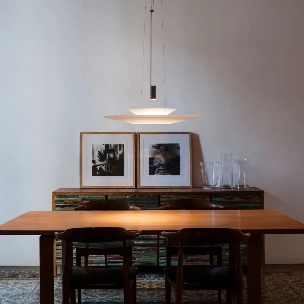 Flamingo pendel 1550, white Vibia