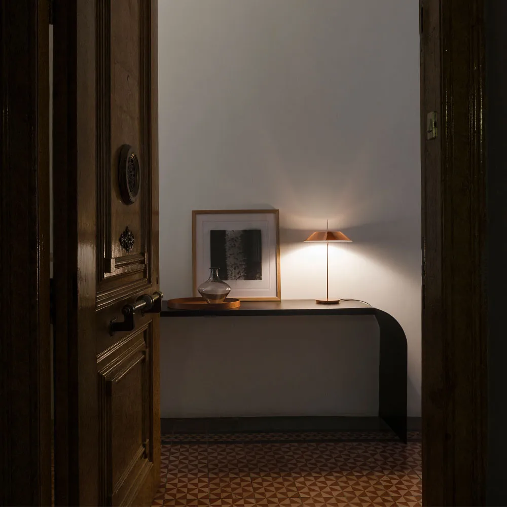 Mayfair bordslampa, gold, 5505 Vibia