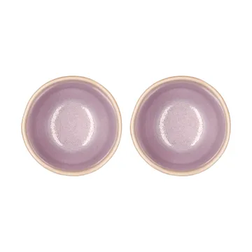 Styles mugg 18 cl 2-pack - Lila-orange - Villa Collection