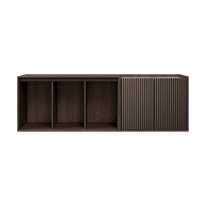 Vipp Cabinet H5 sideboard - Dark oak-marble, doors - Vipp