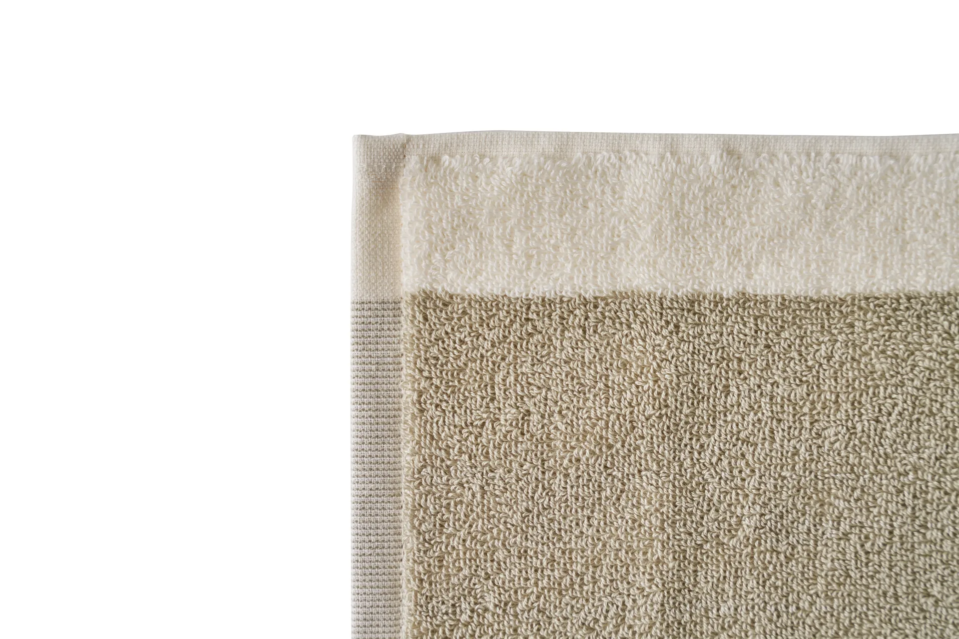 Vipp105 strandhandduk, Khaki, 100x180 cm Vipp