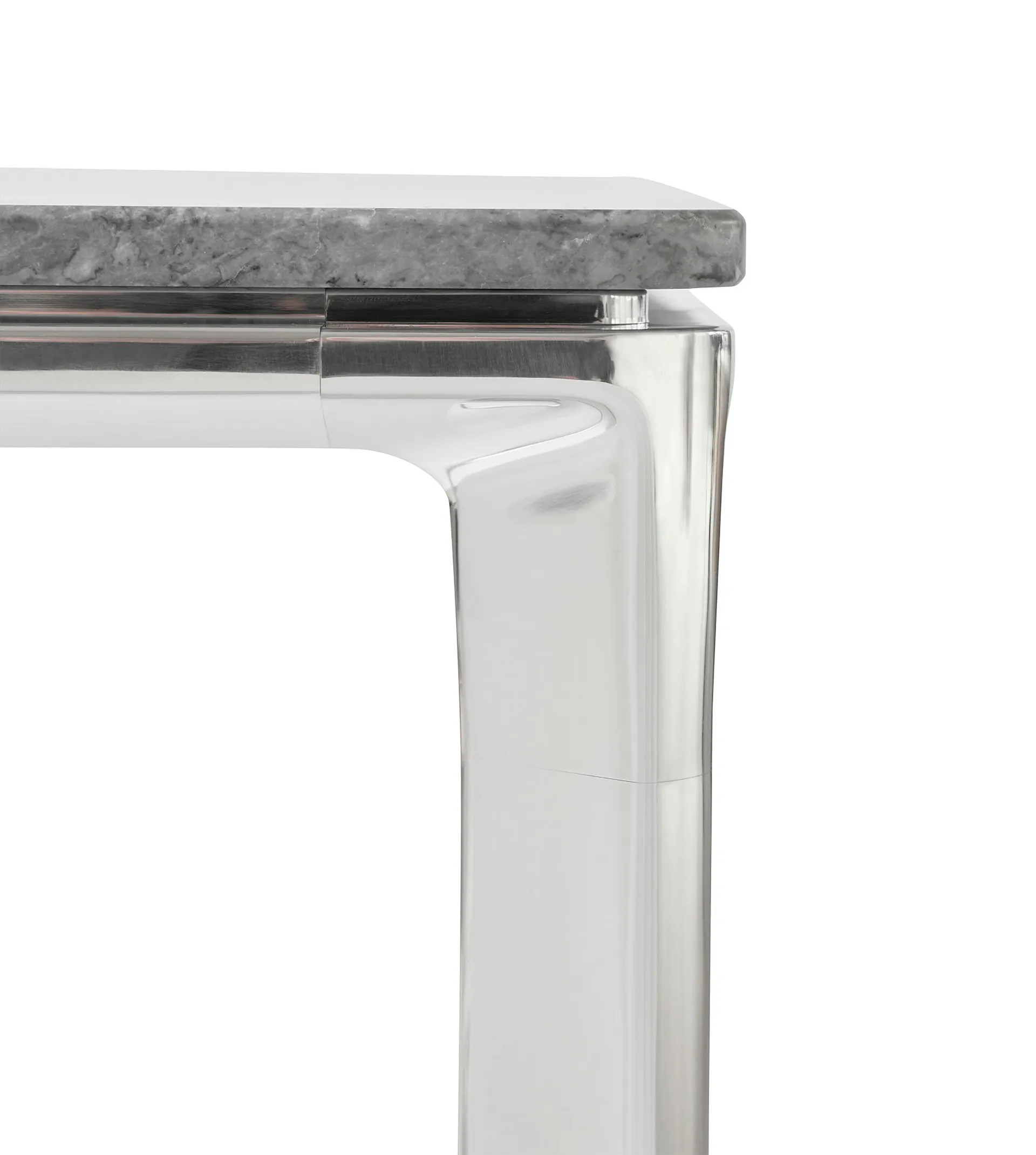 Vipp430 Studio Desk skrivbord 60x125 cm, Ocean grey marble Vipp
