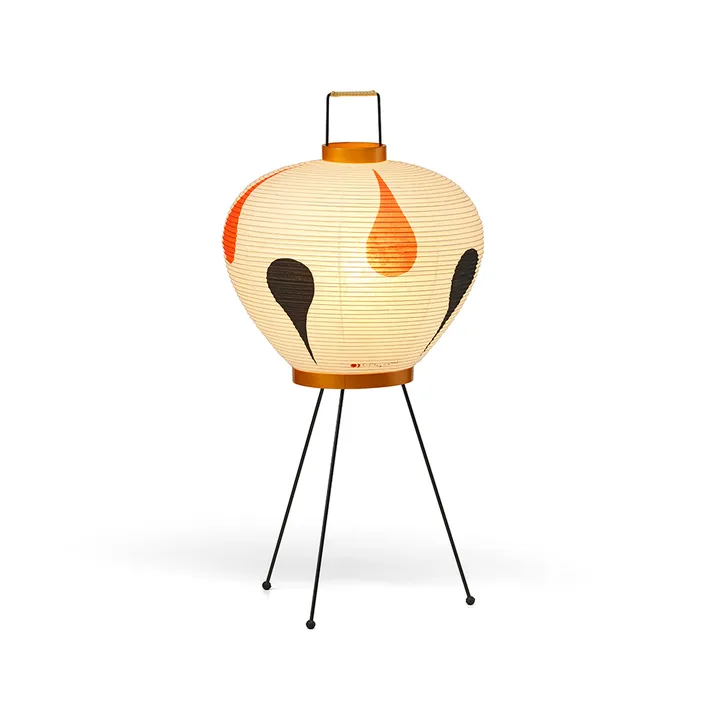 Akari 3AD bordslampa - Vit-Svart-Orange - Vitra