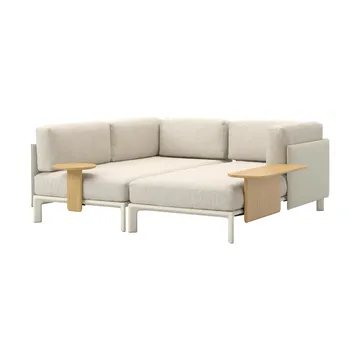 Anagram soft modulsoffa - Nubia 01 Ivory Pearl-chalk - Vitra