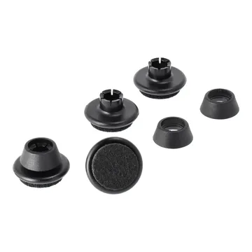 Eames Chair DSR/DAR stålstativ golvskydd 4-pack - Med filt (för hårda underlag) - Vitra