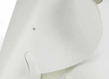 Eames elephant recycled small dekoration - White - Vitra