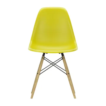 Eames Plastic Side Chair RE DSW stol - 34 mustard-ash - Vitra