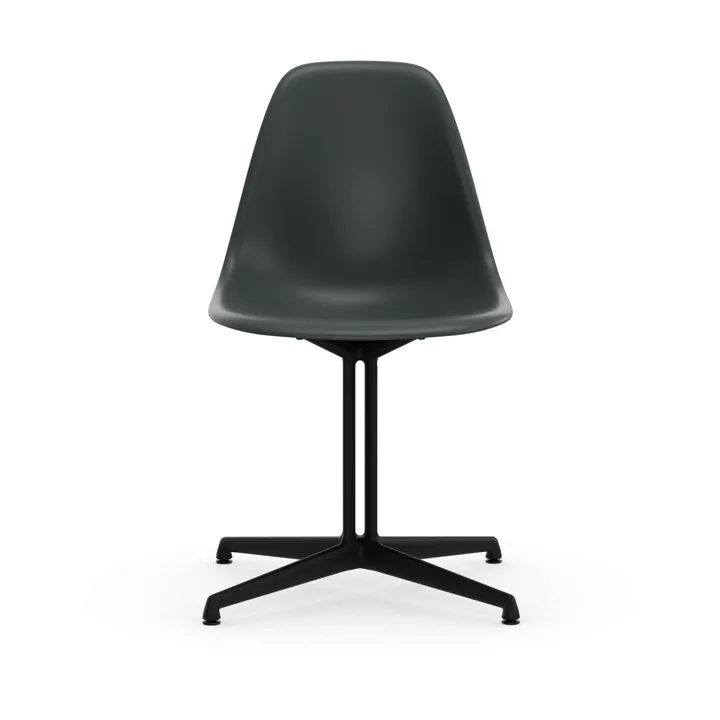 Eames Plastic Side Chair RE La Fonda base - 56 granite grey-30 basic dark powder coated - Vitra