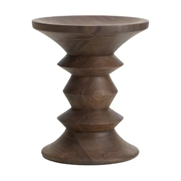 Eames Stool sittpall model A - Dark walnut - Vitra