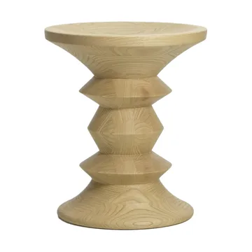 Eames Stool sittpall model A - Natural chestnut - Vitra