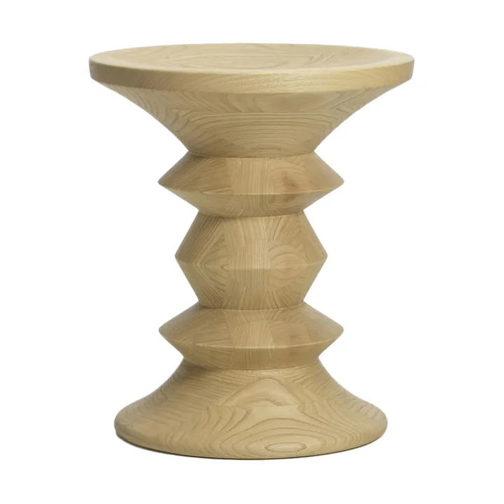 Eames Stool sittpall model A - Natural chestnut - Vitra
