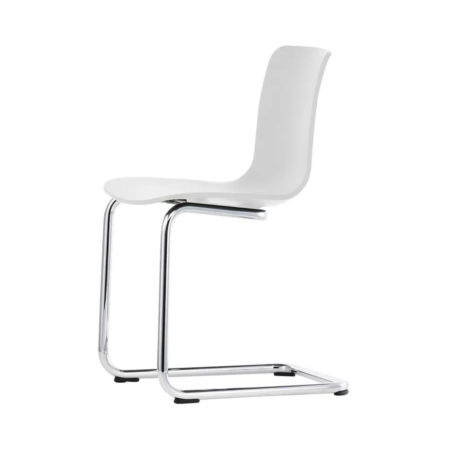 HAL RE cantilever kontorsstol, Cotton white-chrome Vitra