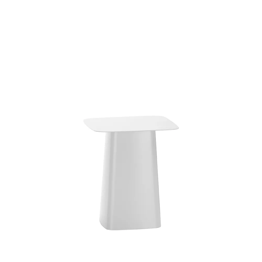 Metal medium sidobord, Vit Vitra