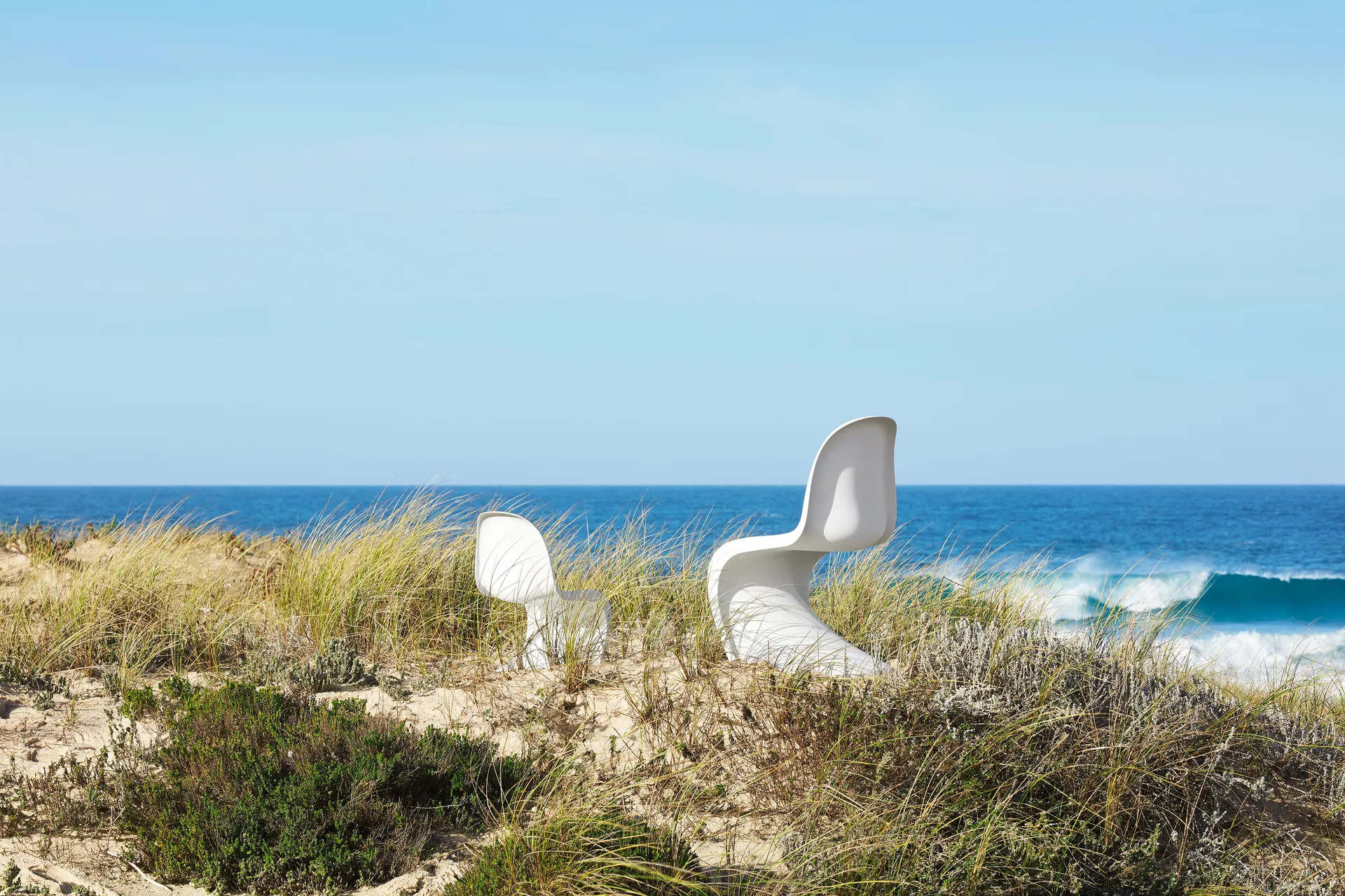 Panton Chair 50x61x86 cm, White Vitra