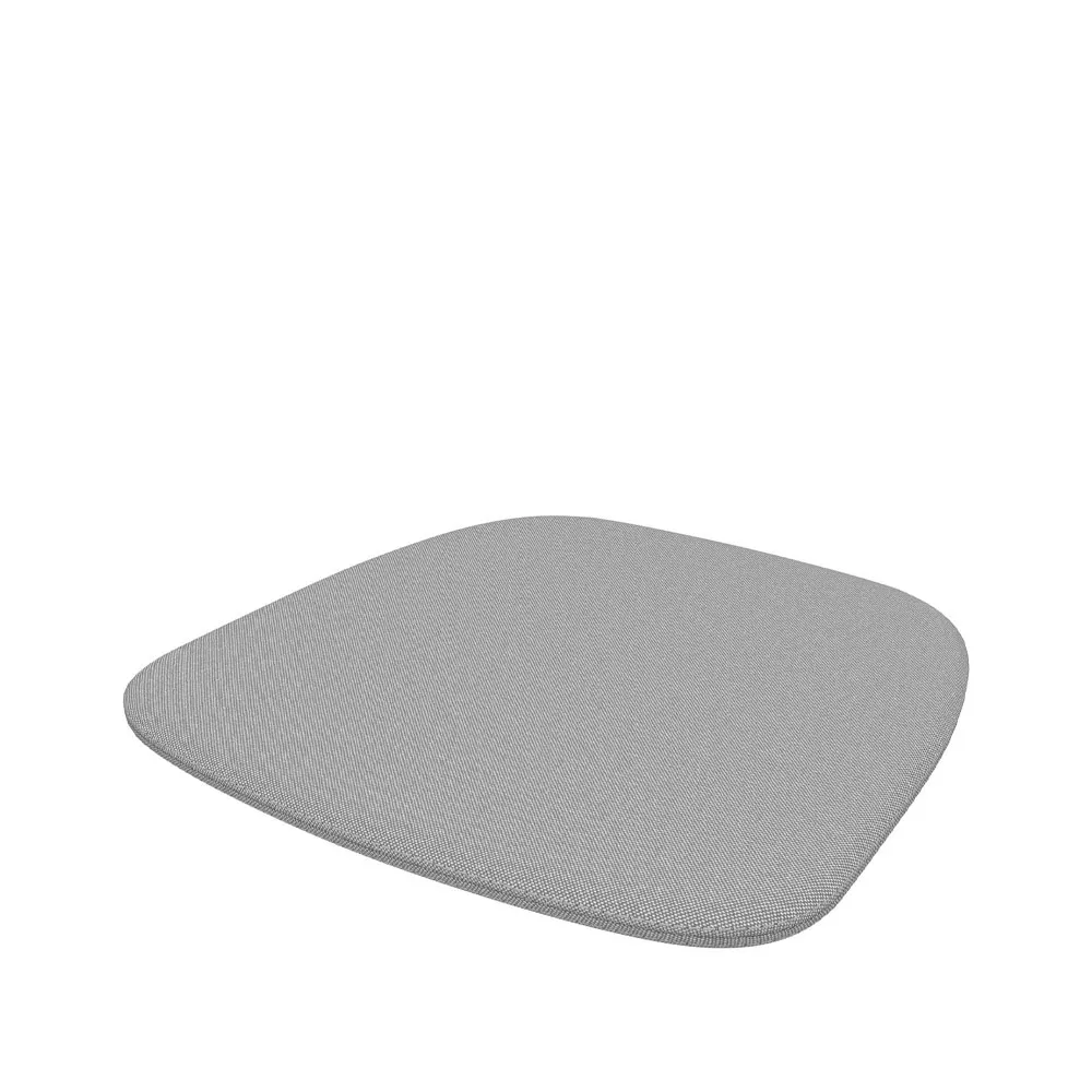 Soft Seats type A stolsdyna antislip, tyg plano 05 cream white/sierra grey Vitra