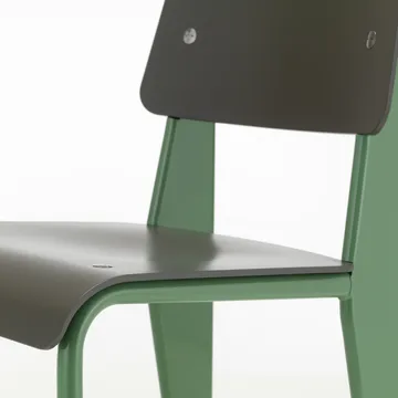 Standard SP stol - Basalt-Prouvé blé vert - Vitra