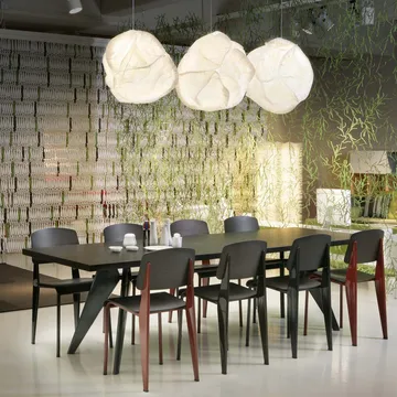 Standard stol - ek mörk, deep black - Vitra