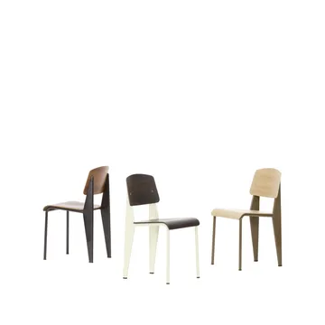 Standard stol - ek mörk, deep black - Vitra