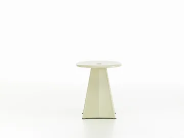 Tabouret Métallique pall - Blanc colombe (beige) - Vitra