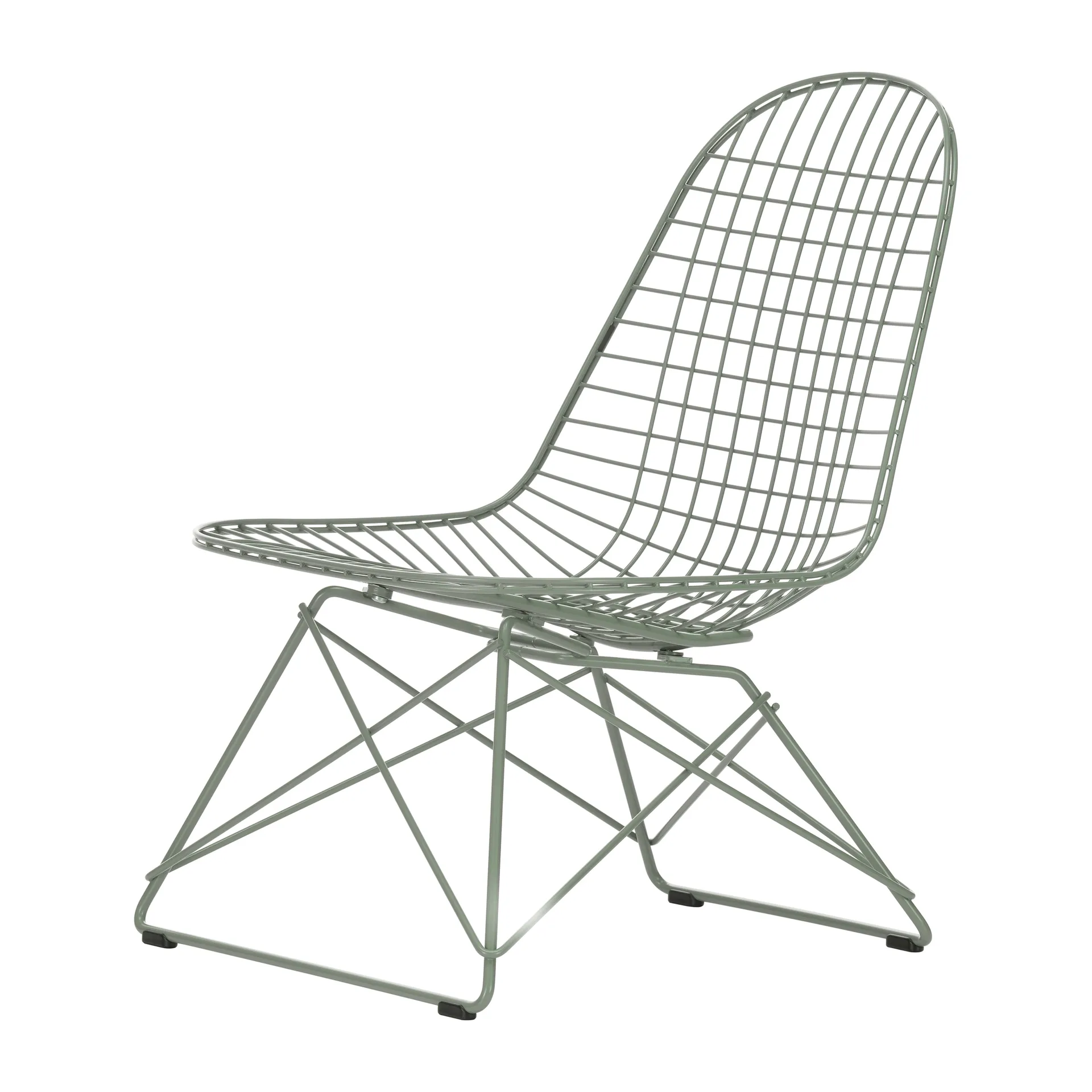 Wire Chair LKR loungestol, Eames sea foam green 31 Vitra
