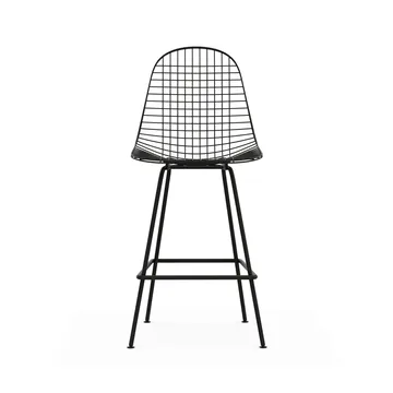 Wire Stool barpall - Medium Black - Vitra
