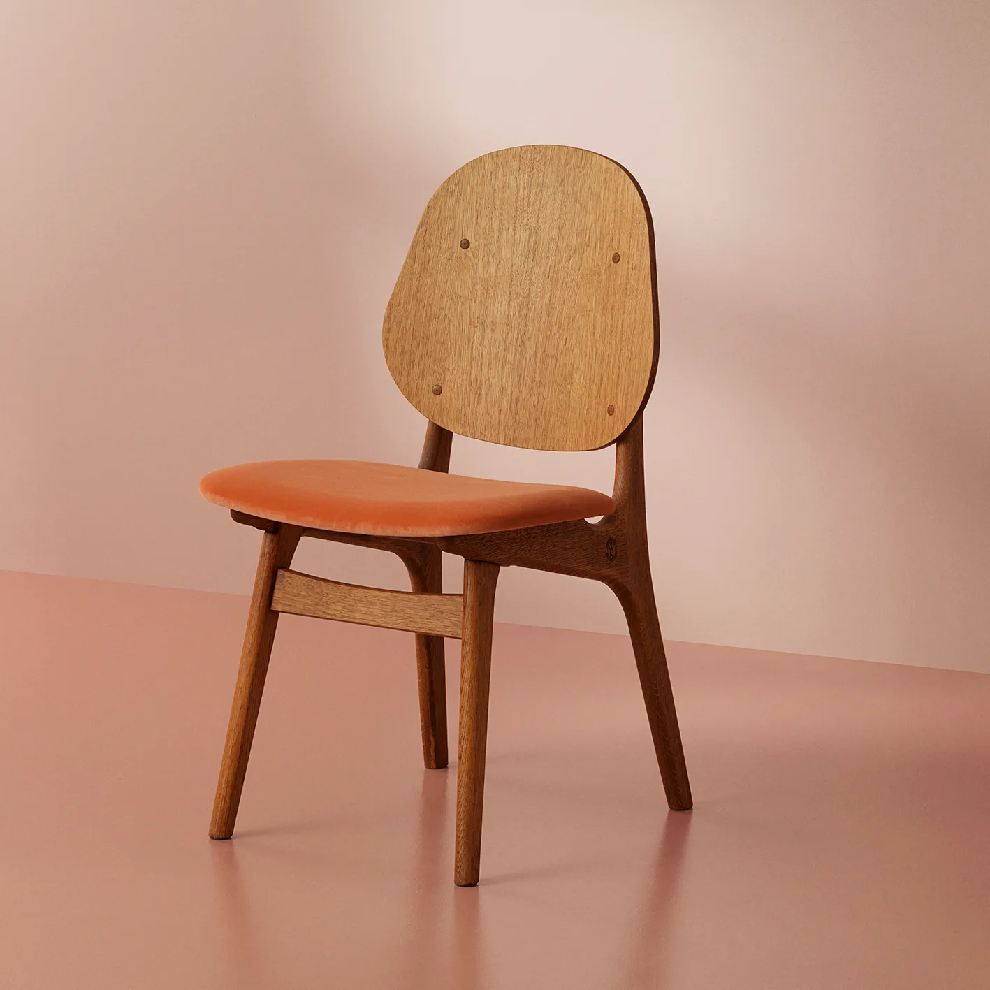 Noble stol Ritz, Rusty rose Warm Nordic
