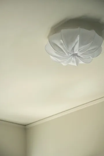 Anna plafond linne Ø40 cm - White - Watt & Veke