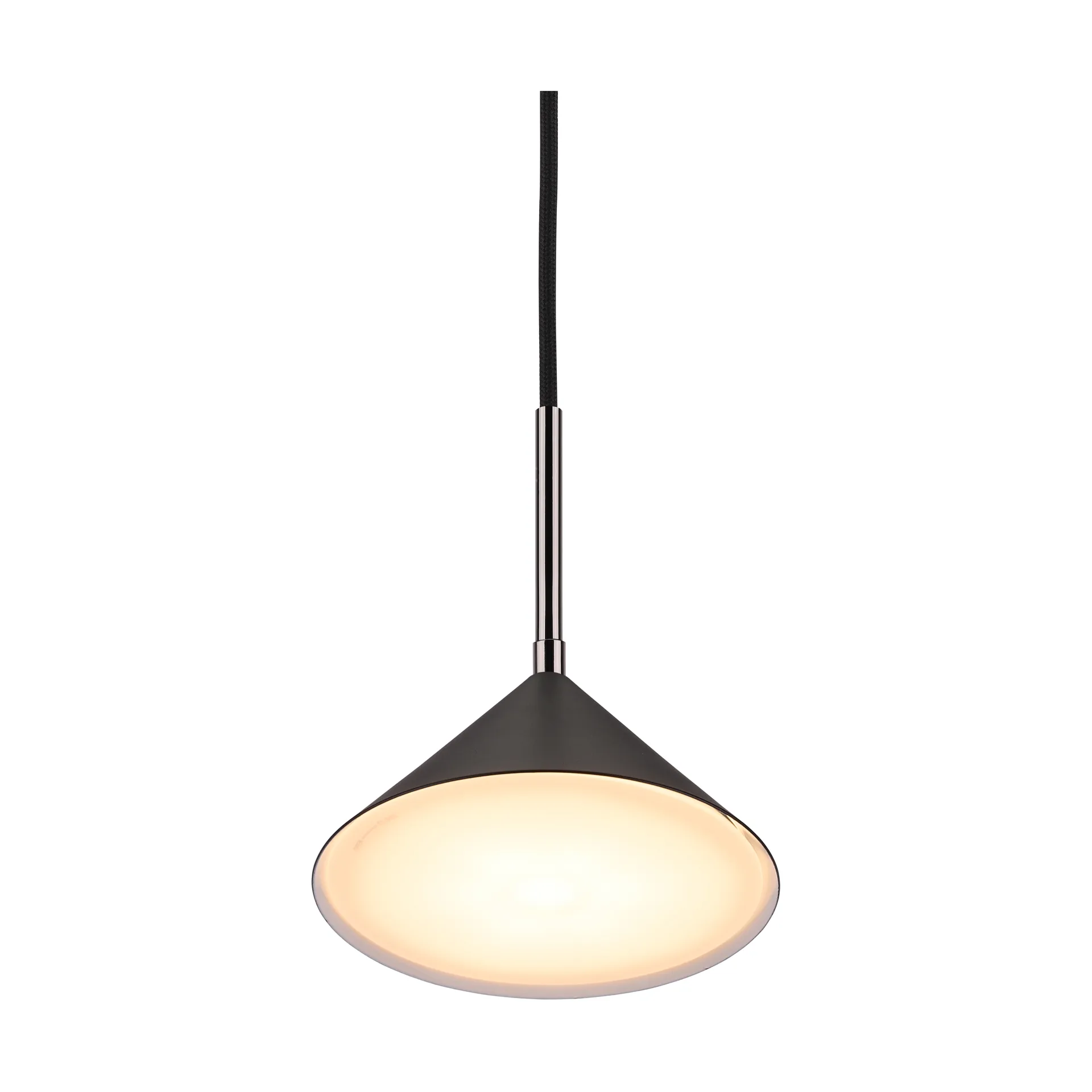 Kuro pendel, Black, Ø17x9 cm Watt & Veke