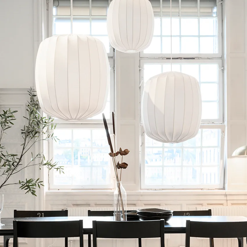Prisma lampskärm Ø35 cm, Vit Watt & Veke