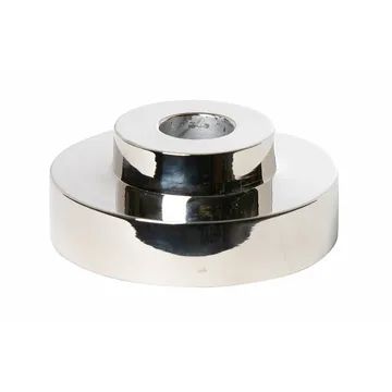 REX ljusstake Ø9 cm - Blank krom - Watt & Veke