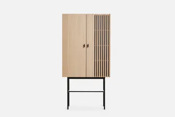 Array skåp, 80 cm - Vitpigmenterad ek - Woud