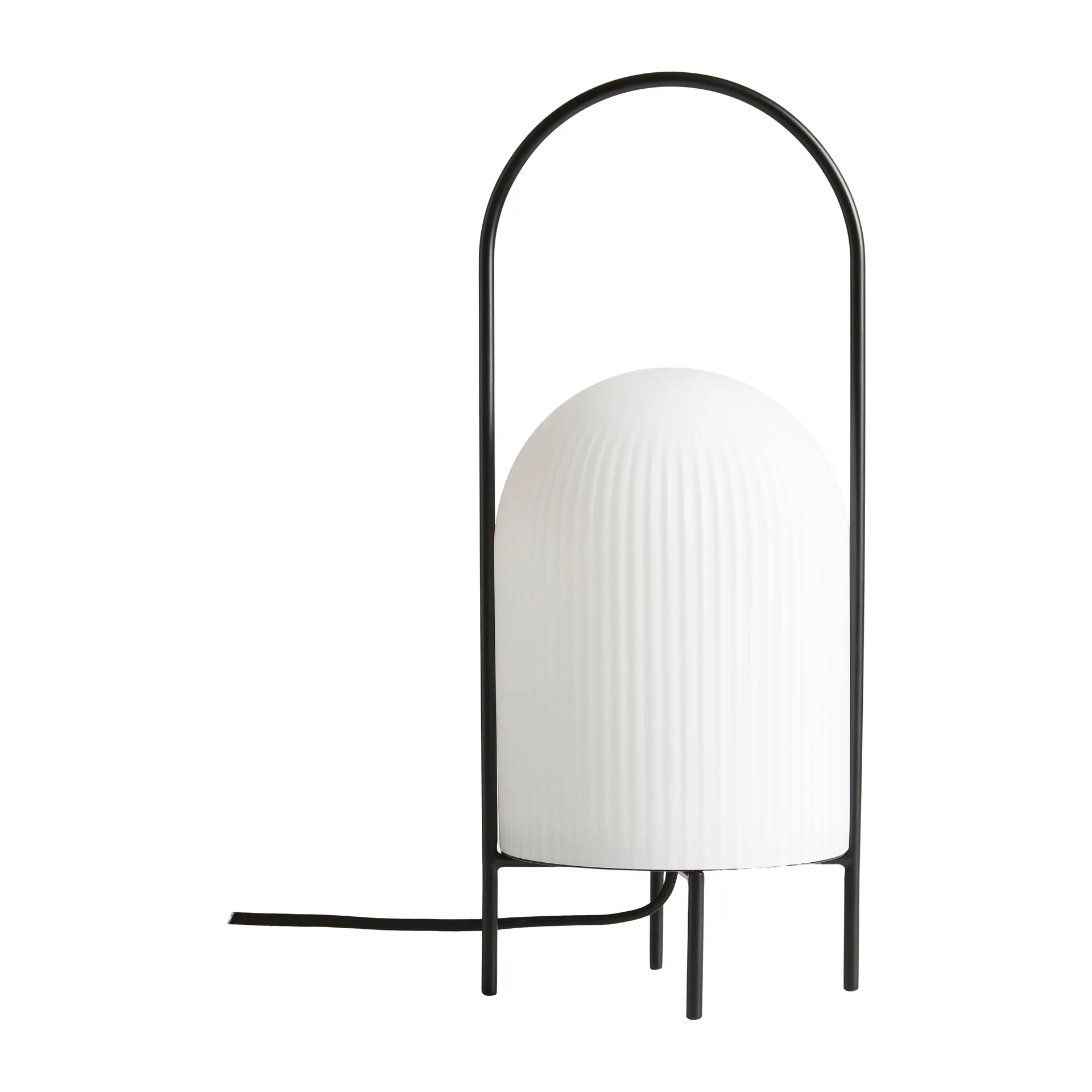 Ghost bordslampa, Svart-vitt opalglas Woud