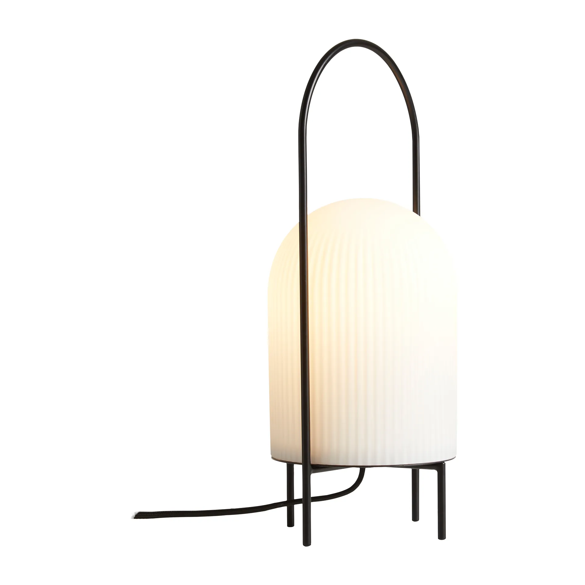 Ghost bordslampa, Svart-vitt opalglas Woud