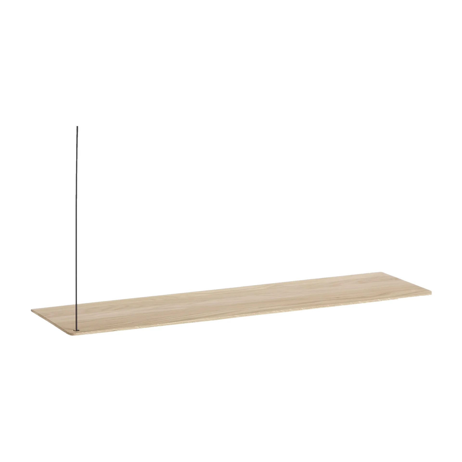 Stedge Add-on hylla 80 cm, Vitpigmenterad ek Woud