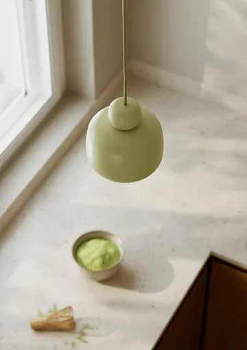 Stone taklampa small - Matcha green - Woud