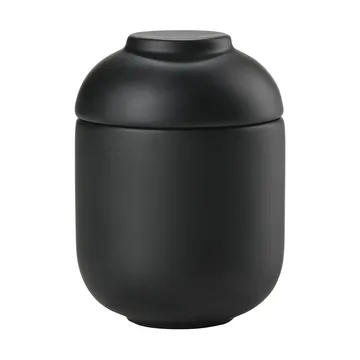 Sensu burk med lock Ø6,5x9 cm - Black - Zone Denmark