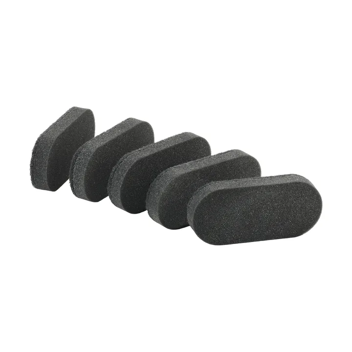 Singles disksvampar 5-pack - Black - Zone Denmark