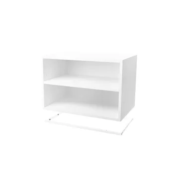 Molto öppen modul 560 - vit, inkl. vit metallram - Zweed