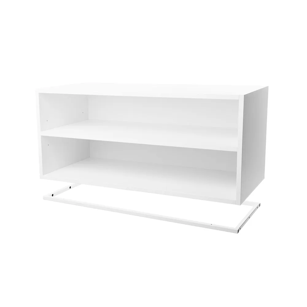 Molto öppen modul 840, vit, inkl. vit metallram Zweed